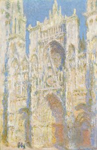 Catedral de Ruan, Fachada Oeste, Luz del Sol de Claude Monet